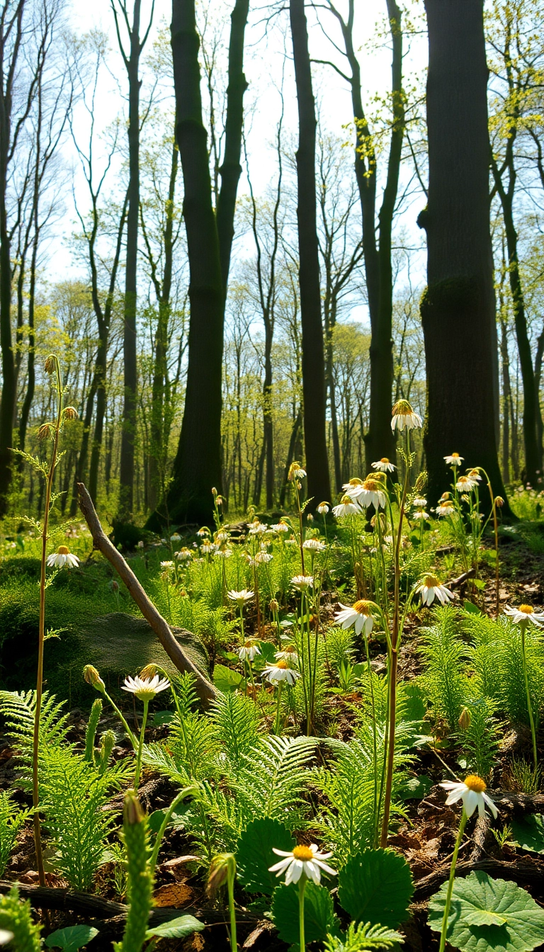 Best Spring Forest Floor Phone Appealing Wallpaper